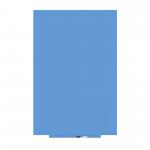 ROCADA SKINCOLOUR Dry-Wipe Board with Magnetic Lacquered Surface 100x150cm - Blue 6421R-630