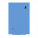 ROCADA SKINCOLOUR Dry-Wipe Board with Magnetic Lacquered Surface 100x150cm - Blue 6421R-630