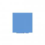 ROCADA SKINCOLOUR Dry-Wipe Board with Magnetic Lacquered Surface 100x100cm - Blue 6425R-630