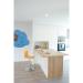 ROCADA SKINSHAPE Cloud Dry-Wipe Board with Magnetic Lacquered Surface 100x150cm - Blue 6451-630