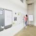 ROCADA SKINWHITEBOARD Professional Dry-Wipe Board with Magnetic Lacquered Surface 75x115cm - White 6520Pro