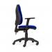 ROCADA ERGOLINE Operators Medium Back Chair - Blue 911/3+958