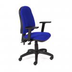 ROCADA ERGOLINE Operators Medium Back Chair - Blue 911/3+958