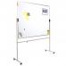 ROCADA ECO-LINE Revolving Mobile Whiteboard Support (Use with Aluminium Framed Boards 120 to 200cm Width) - Grey M-T-ST-2101e