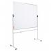 ROCADA ECO-LINE Revolving Mobile Whiteboard Support (Use with Aluminium Framed Boards 120 to 200cm Width) - Grey M-T-ST-2101e