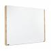 ROCADA NATURAL Whiteboard with Magnetic Dry Wipe Surface 75x115cm - Oak NAT6420