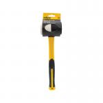 Rolson Combination Rubber Mallet 16oz BlackWhite Pack of 6 10560 RD10560