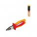 Rolson VDE Insulated Combination Pliers 200mm Pack of 6 21071 RD21071