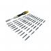 Rolson 51 Piece Precision Screwdriver and Bit Set Pack of 6 28288 RD28288