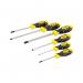 Rolson 6 Piece Screwdriver Set Pack of 6 28573 RD28573