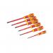Rolson 6 Piece VDE Screwdriver Set Pack of 6 28736 RD28736