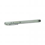 Rolson 4-in-1 Laser Pointer Pen Silver 1230082 RD35985