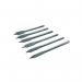 Rolson 6 Piece Flat Wood Drill Bit Set Pack of 20 48523 RD48523