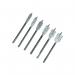 Rolson 6 Piece Flat Wood Drill Bit Set Pack of 20 48523 RD48523