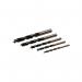 Rolson 5 Piece Brad Point Wood Drill Bit Set Pack of 8 48530 RD48530