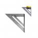 Rolson Aluminium Rafter Angle Square 150mm Pack of 12 50855 RD50855