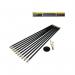 Rolson 12 Piece Drain Rod Set Pack of 10 60967 RD60967