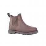 Rock Fall RF246 Plough Non-Safety Chelsea Boot Brown 06 RF09825