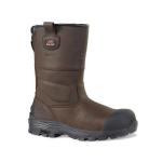 Rock Fall Texas Waterproof Rigger Safety Boots Brown 14 RF69129