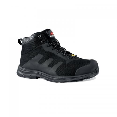 Rock Fall RF120 TeslaDRI ESD Safety Boot in 3 to 16, Black in 3