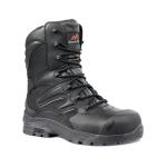 Rock Fall RF4500 Titanium High Leg Waterproof Safety Boot With Side Zip Black 06 RF92087