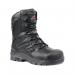 Rock Fall RF4500 Titanium High Leg Waterproof Safety Boot with Side Zip Black 8 RF4500008 RF92089