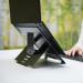R-Go Riser Flexible Laptop Stand Height Adjustable Black RGORISTBL RG49053