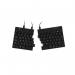 R-GO Split Ergonomic Wired Keyboard Black RGOSP-UKWIBL RG49078