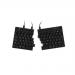 R-GO Split Ergonomic Keyboard Wired Black RGOSP-UKWIBL RG49078
