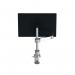 R-Go Zepher 4 C2 Single Monitor Arm Desk Mount Adjustable BlackSilver RGOVLZE4SI RG49108