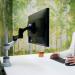 R-Go Zepher 4 C2 Single Monitor Arm Desk Mount Adjustable BlackSilver RGOVLZE4SI RG49108