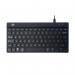 R-Go Compact Break Wired Keyboard UK Qwerty Black RGOCOUKWDBL RG49138