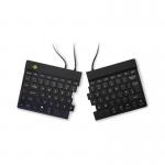 R-Go Split Break v2 Wireless QWERTY UK Keyboard Black RGOSBUKWLBL RG49182