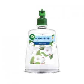 Air Wick Active Fresh Air Freshener Aerosol-Free Spray Refill Fresh Cotton 228ml 3228480 RK01145