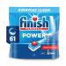 Finish Power Dishwashing Tablets Fresh (Pack of 61) 3311089 RK02240