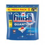 Finish Quantum AIO Dishwasher Tablets Lemon Sparkle (Pack of 93) 3312015 RK02391