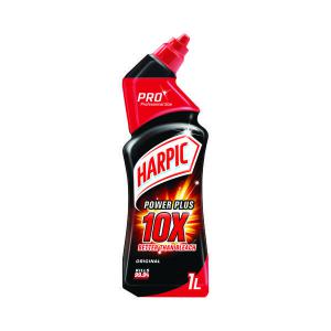 Image of Harpic Professional Power Plus Toilet Cleaner 1L Pack of 12 3100080