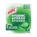 Harpic Hygienic Fresh Sticker Adhesive Toilet Block Pine (Pack of 6) 3275287 RK51300