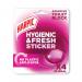 Harpic Hygienic Fresh Sticker Adhesive Toilet Block Floral x4 Tabs (Pack of 6) 3275290 RK51301
