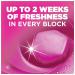 Harpic Hygienic Fresh Sticker Adhesive Toilet Block Floral x4 Tabs (Pack of 6) 3275290 RK51301
