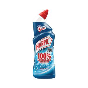 Image of Harpic Limescale Remover Toilet Cleaner Gel Original 750ml Pack of 12