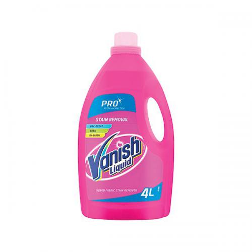 Cheap Stationery Supply of Vanish Liquid Fabric Stain Removal 4 Litre 74909 RK55515 Office Statationery