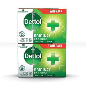 Dettol Original Antibacterial Bar Soap Twin Pack 2x100g Pack of 6