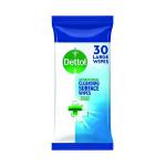 Dettol Antibacterial Cleansing Wipes 30 Wipes (Pack of 10) 3151480 RK80130