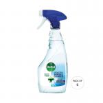 Dettol Disinfectant Trigger Spray No Fragrance 500ml (Pack of 6) 3087733 RK80252