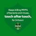 Dettol 24 Hour Protect Multi Surface Cleaner 460ml Ocean Fresh 3246250 RK88253
