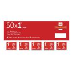 First Class Large Letter Postage Stamps (Pack of 50) SLDN1 RL12152