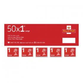 First Class Large Letter Postage Stamps (Pack of 50) SLDN1