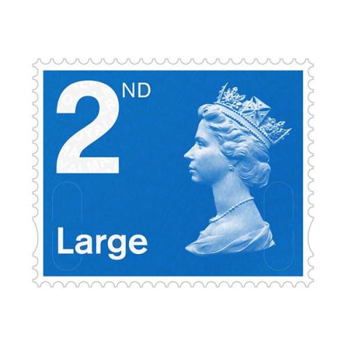 Second Class Large Letter Postage Stamps (Pack of 50) SLDN2 RL12153