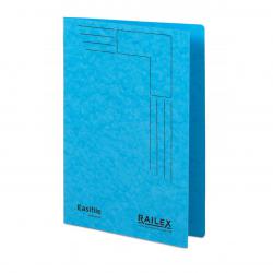 Railex Easifile E74 A4 350gsm Turquoise Pack of 25 10040352